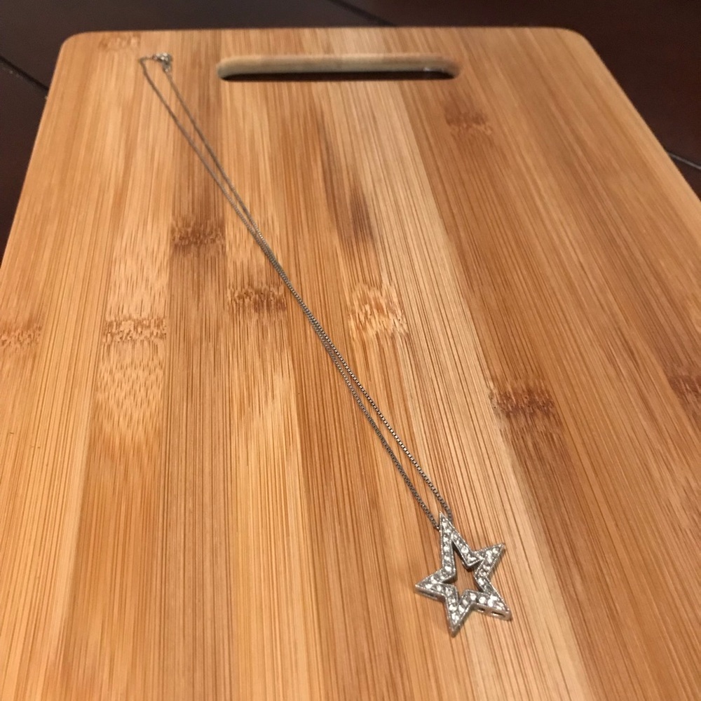 General Hospital Silver Star Necklace